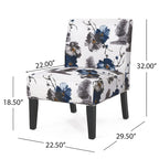 Kassi Contemporary Slipper Accent Chair by Christopher Knight Home