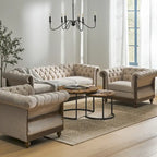 Voll Fabric 3 Piece Living Room Set by Christopher Knight Home