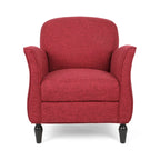 Swainson Traditional Tweed Armchair by Christopher Knight Home