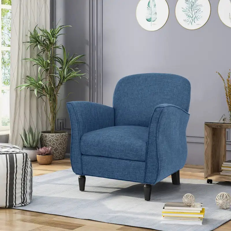 Swainson Traditional Tweed Armchair by Christopher Knight Home
