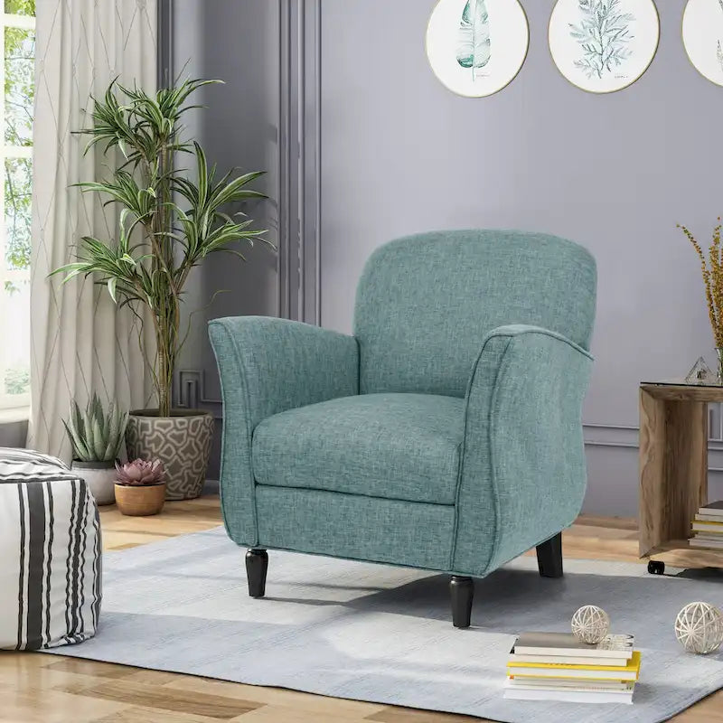 Swainson Traditional Tweed Armchair by Christopher Knight Home