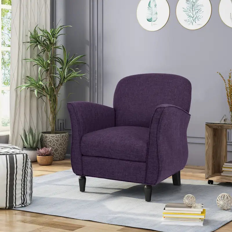 Swainson Traditional Tweed Armchair by Christopher Knight Home