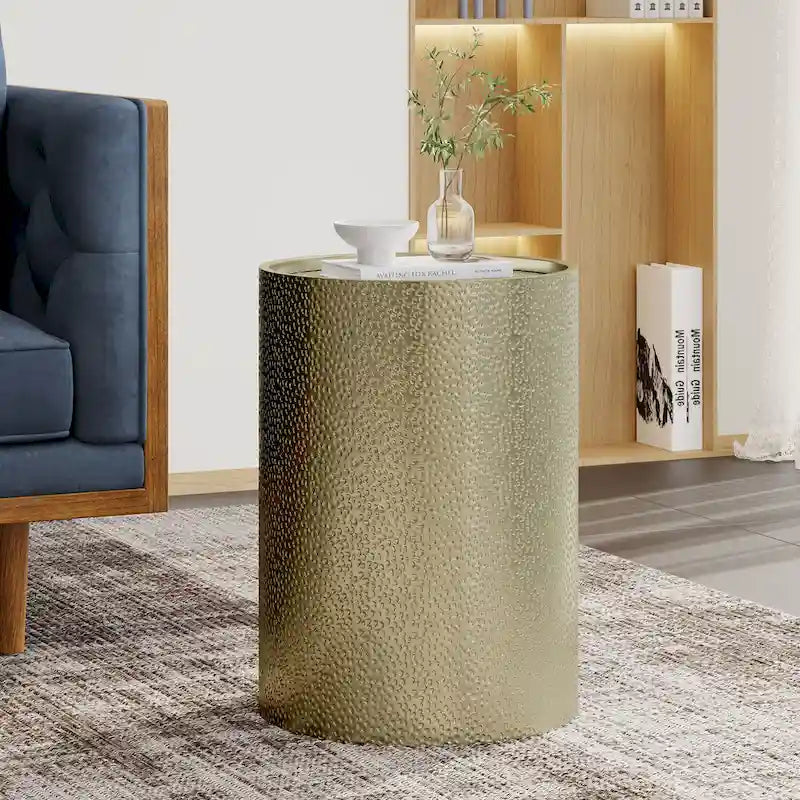 Braeburn Modern Round Accent Table by