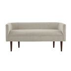 Madison Park Lovisa Cream Accent Bench