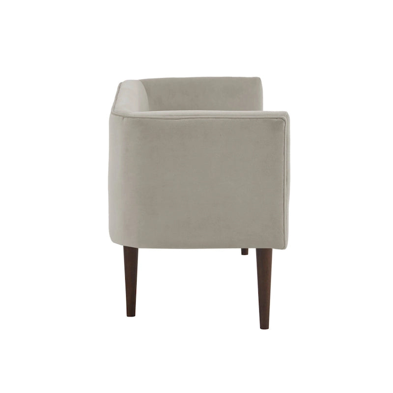 Madison Park Lovisa Cream Accent Bench