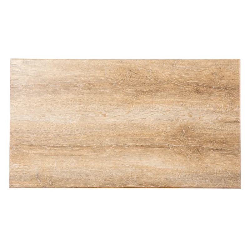 SEI Furniture Transitional Natural Wood Square Coffee Table