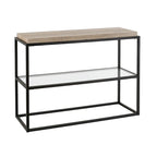 Carbon Loft Hyginus Blackened Bronze Console Table