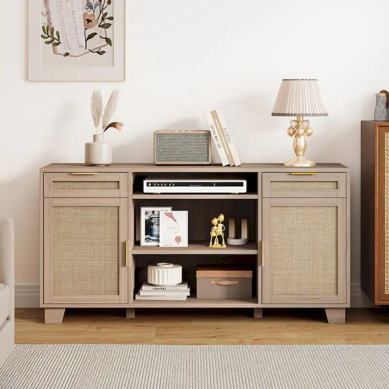 Moasis 58 Rattan TV Stand