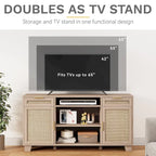 Moasis 58 Rattan TV Stand