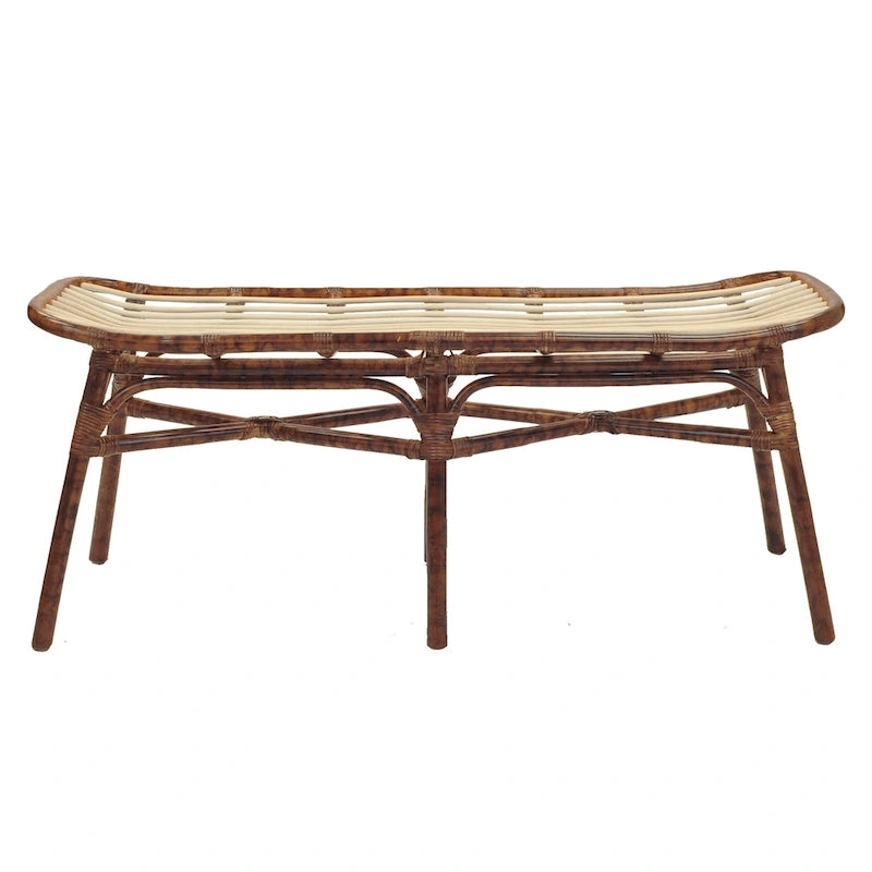 Beyla Rattan Bench