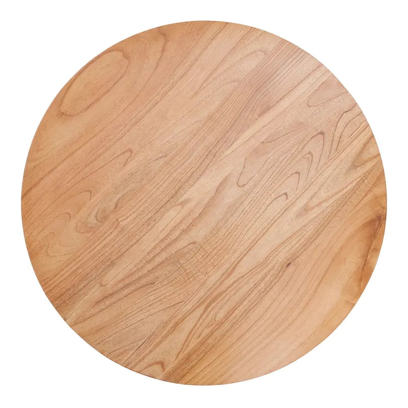 The Curated Nomad Doolittle Round Rattan Coffee Table