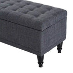 Copper Grove Turnbull 42-inch Fabric Tufted Storage Ottoman Bench