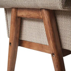 Mason Tan Accent Bench by INK+IVY