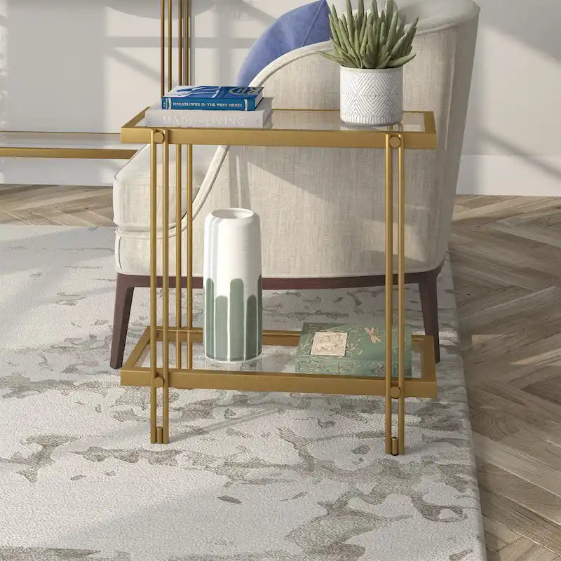 Inez 24 Wide Rectangular Side Table