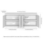 Hanson Rectangular TV Stand for TV's up to 65