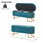 David Modern Upholstered Flip Top Storage Bench with Ottoman by HULALA HOME
