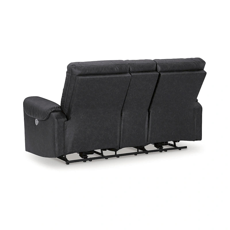 Signature Design by Ashley Barnsana Power Reclining Loveseat with Console