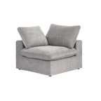 120.45 Oversize Down Filled Corner 5-seats Sectional Sofa Couch