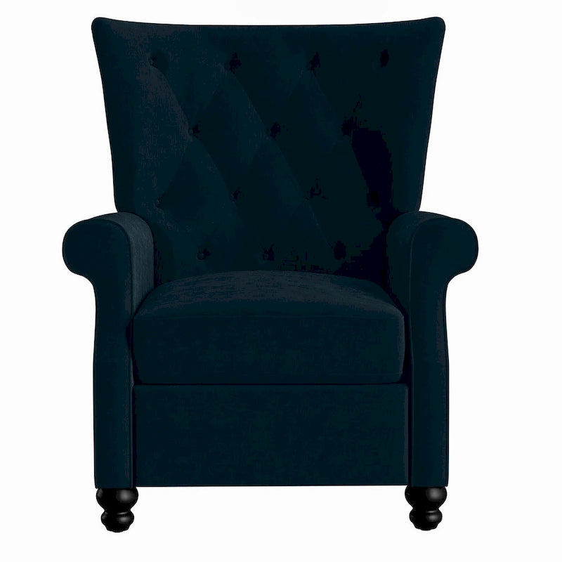 Plush Pushback Recliner Chairs (Set of 2)