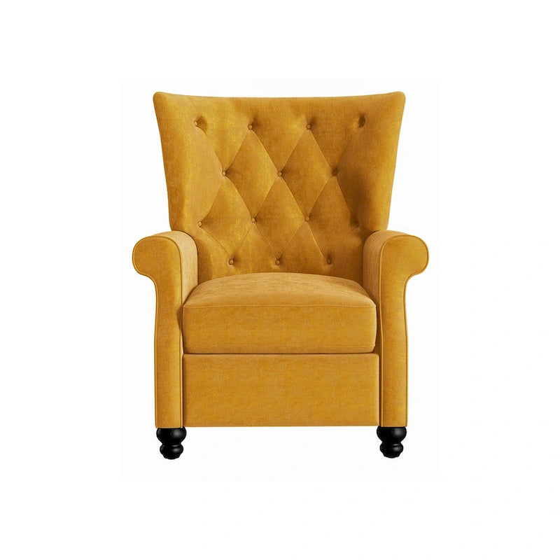 Plush Pushback Recliner Chairs (Set of 2)