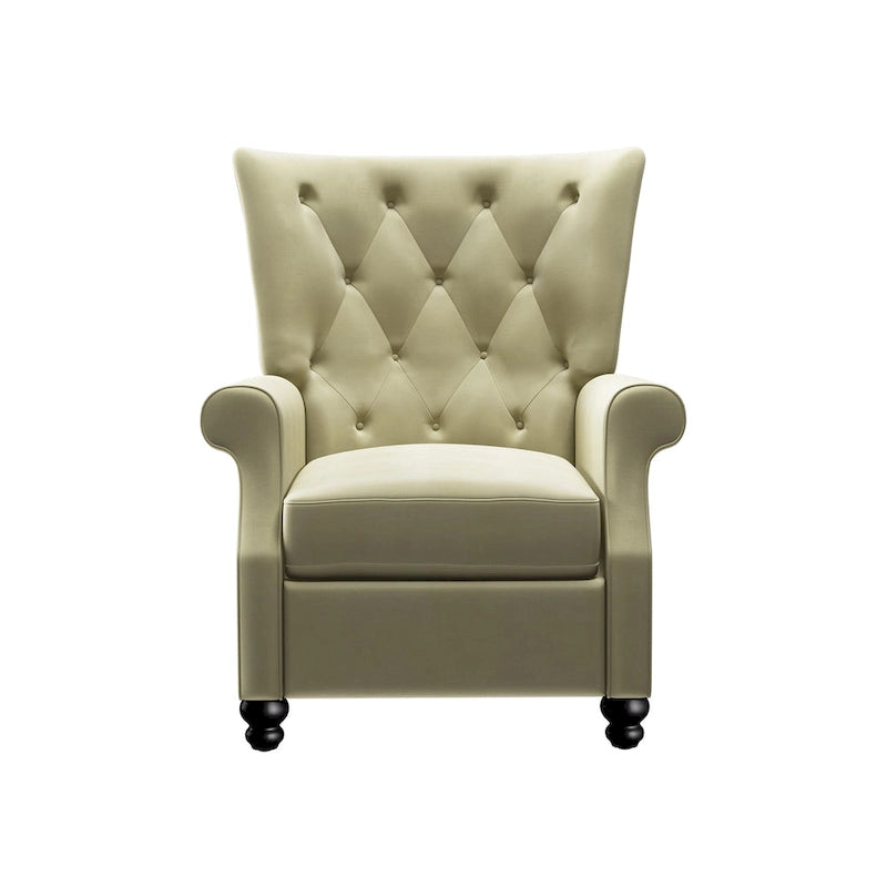 Plush Pushback Recliner Chairs (Set of 2)