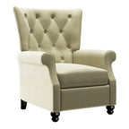 Plush Pushback Recliner Chairs (Set of 2)