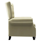 Plush Pushback Recliner Chairs (Set of 2)