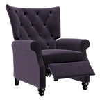 Plush Pushback Recliner Chairs (Set of 2)