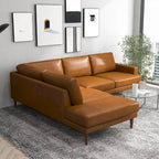 Harman Modern Living Room Fabric Corner Sectional Couch