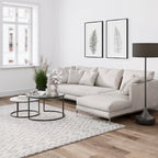 Nathan James Stella Round Nesting Coffee Table Set of 2
