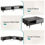 Modern TV Stand up to for 85 inch TVs Entertainment Center with Storage - 80 inch