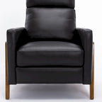 Roland Top Grain Leather Push Back Recliner by Greyson Living