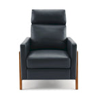 Roland Top Grain Leather Push Back Recliner by Greyson Living