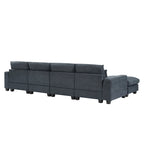 Modern L-Shape Sectional Sofa with Reversible Chaise