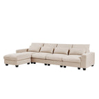 Modern L-Shape Sectional Sofa with Reversible Chaise