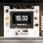 TV Stand/Electric Fireplace Ensemble Cozy Stylish Living Room Solution