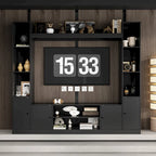 TV Stand/Electric Fireplace Ensemble Cozy Stylish Living Room Solution