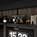 TV Stand/Electric Fireplace Ensemble Cozy Stylish Living Room Solution