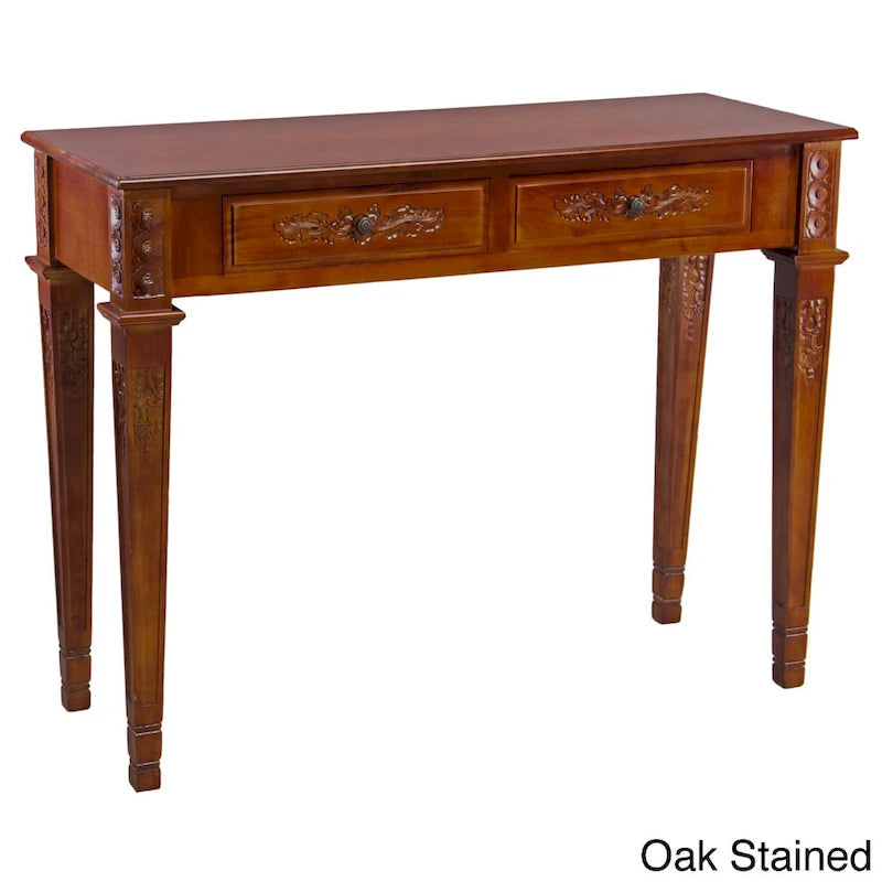 Windsor Carved Console Table