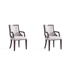 Grand Faux Leather Dining Armchair
