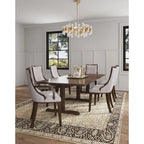  Grand Faux Leather Dining Armchair