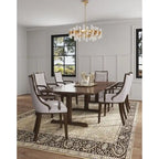 Grand Faux Leather Dining Armchair