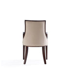 Grand Faux Leather Dining Armchair