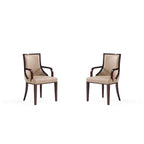 Grand Faux Leather Dining Armchair