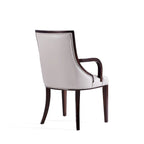 Grand Faux Leather Dining Armchair