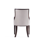 Grand Faux Leather Dining Armchair