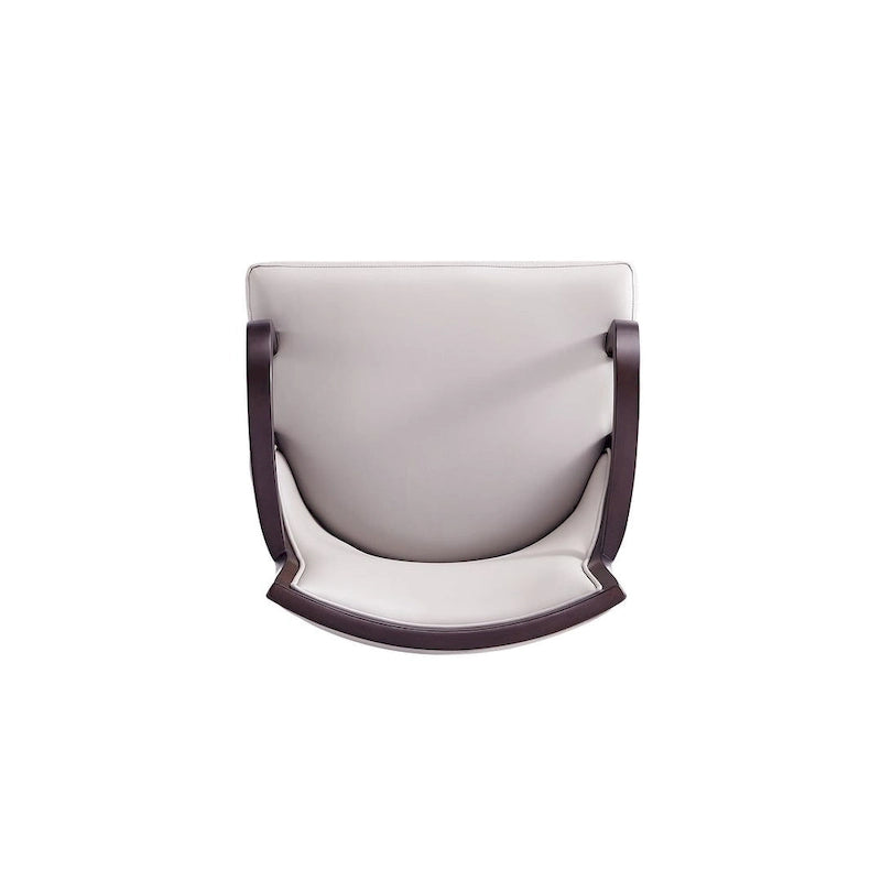 Grand Faux Leather Dining Armchair