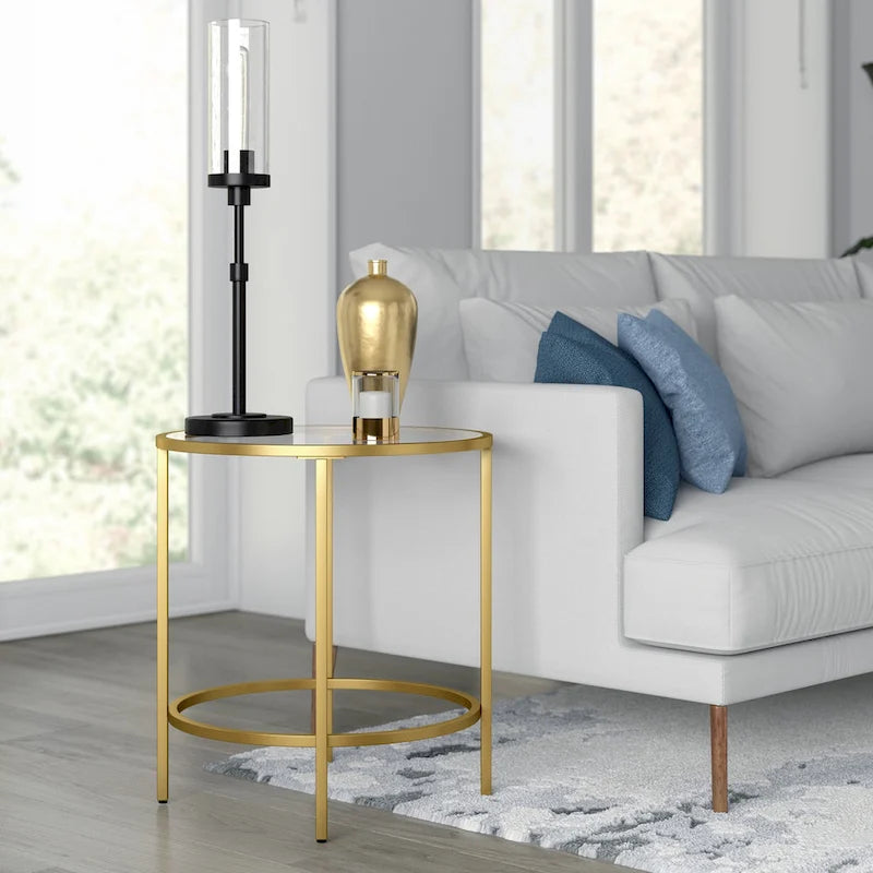Sivil Round Side Table