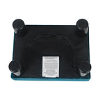 Adeco Velvet Foot Stool Ottoman with Tufted Button
