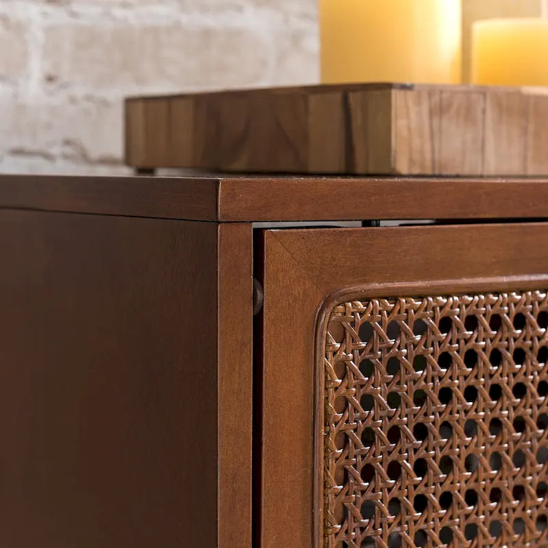 Mid-century Modern TV Stand Media Console for TV's up to 68